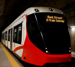 Bank Street O-Train Subway 