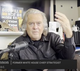 Steve Bannon shooting his mouth off about the fascist dreams of his overlords