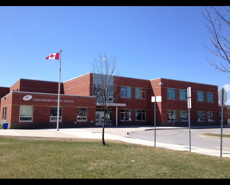 Picture of Castlemore Public School in Markham, Ontario