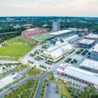 Lansdowne Park in Ottawa, Canada. 